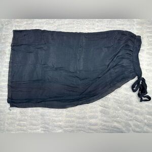 Elegant Black Swim Sarong